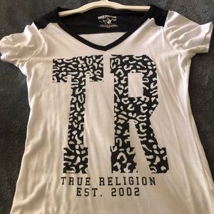 True Religion V Neck Shirt